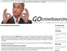 Tablet Screenshot of go-crowdsourcing.com